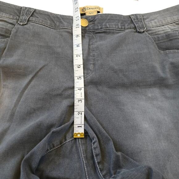 Democracy Absolution Grey Ankle Skinny Jeans‎ Plus Size 24 - Picture 8 of 11